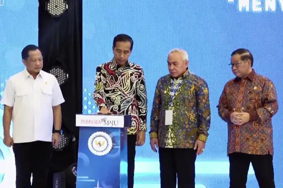 Jokowi secara resmi membuka Rakernas APPSI, Kamis (23/2).