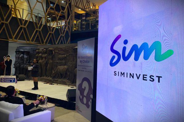 Acara peluncuran SimInvest Brand Ambassador ‘My Investment, My Choice’, Rabu (1/3).