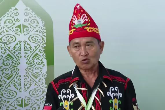 Ketua Lembaga Adat Dayak Lundayeh, Paulus Belapang.