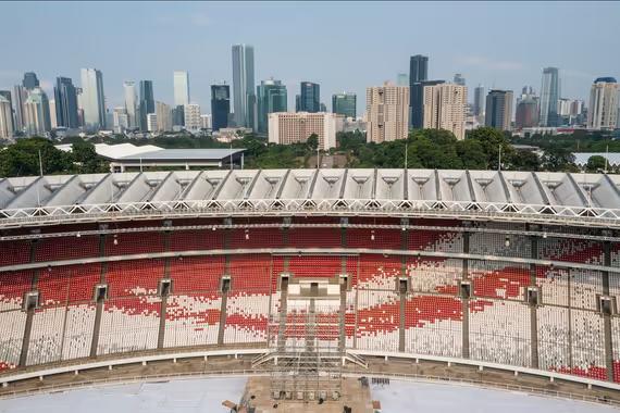 Stadion Utama Gelora Bung Karno.