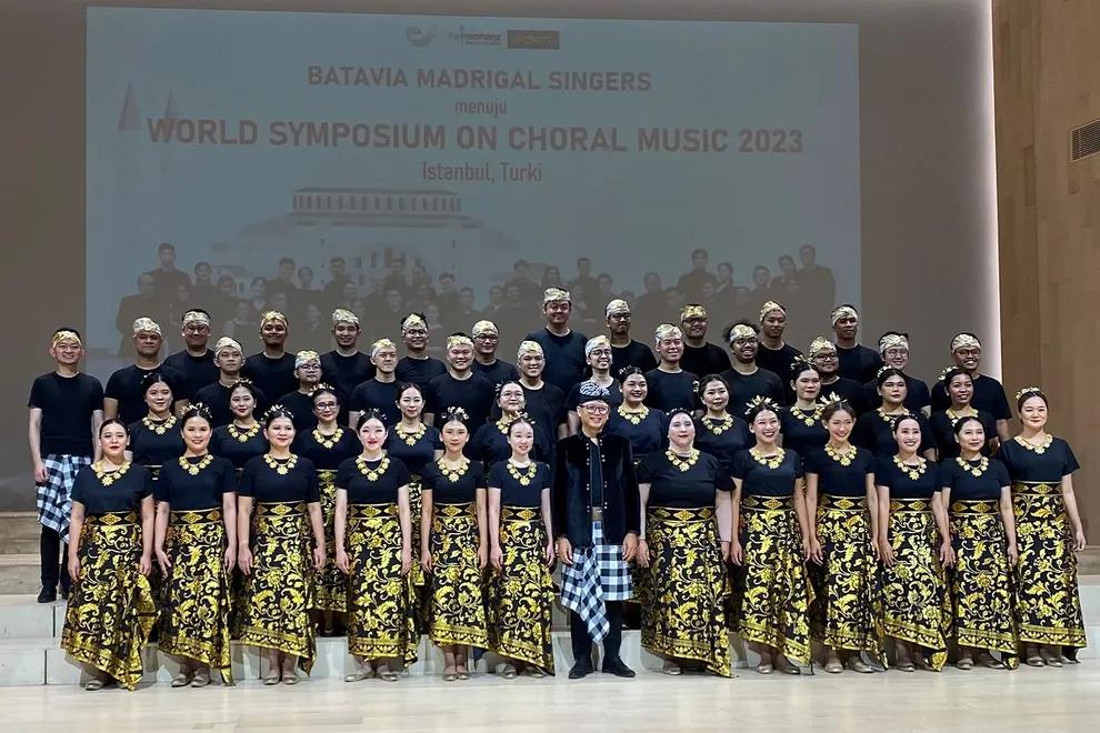 Batavia Madrigal Singers Wakili Indonesia pada WSCM 2023 di Turki