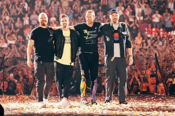 pajak hiburan konser Coldplay