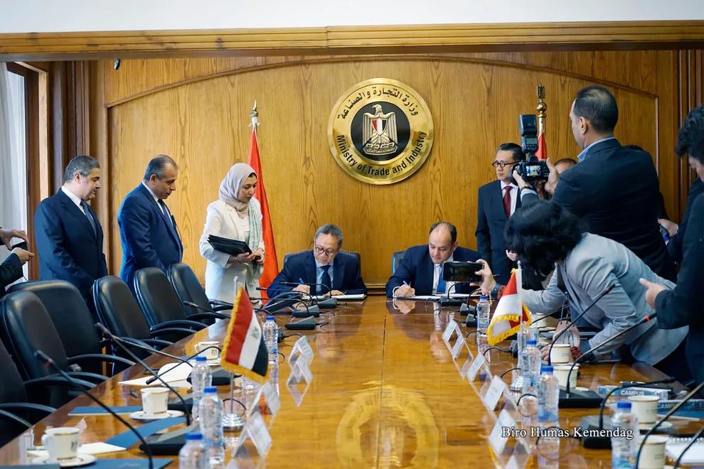Indonesia dan Mesir Sepakati Kontrak Dagang Senilai Rp12,8 Triliun