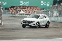 Jelang Peluncuran, Mercedes-Benz EQA dan EQB Muncul di Jakarta E-Prix