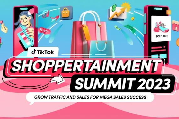 TikTok Shoppertainment Summit 2023.