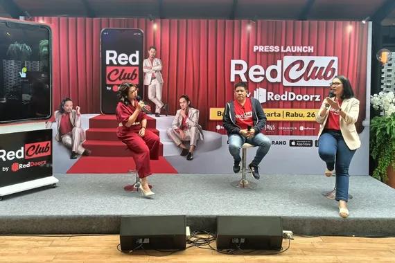 Peluncuran RedClub yang diinisasi RedDoorz bagi para pelanggan setia, Rabu (26/7).