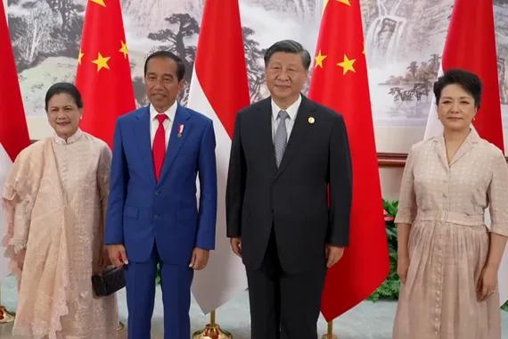 Jokowi dan Xi Jinping bertemu di Cina, Kamis (27/7).