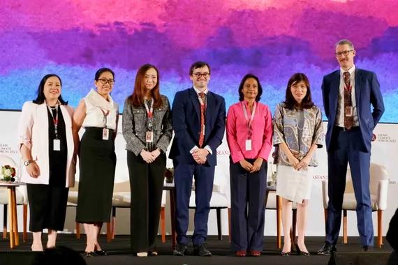 Partner East Ventures, Avina Sugiarto, memegang peran ganda sebagai anggota di ASEAN-BAC Program Priority: Sustainable Development Priority dan Carbon Centre of Excellence Program. (dok. East Ventures)