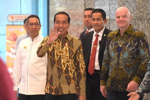 Resmikan Kantor FIFA, Jokowi : Ini Akan Jadi Babak Baru Sepakbola RI