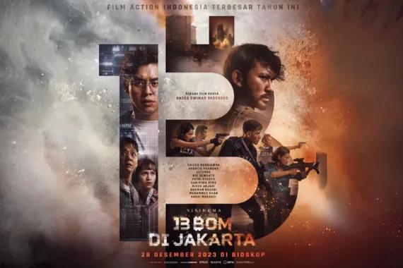 Poster \'13 Bom di Jakarta\'.