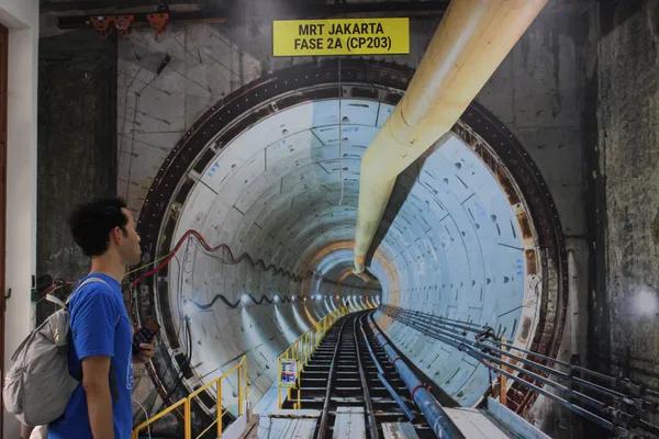 Progres MRT Jakarta Rute Mangga Besar-Glodok-Kota Capai 42,9 Persen