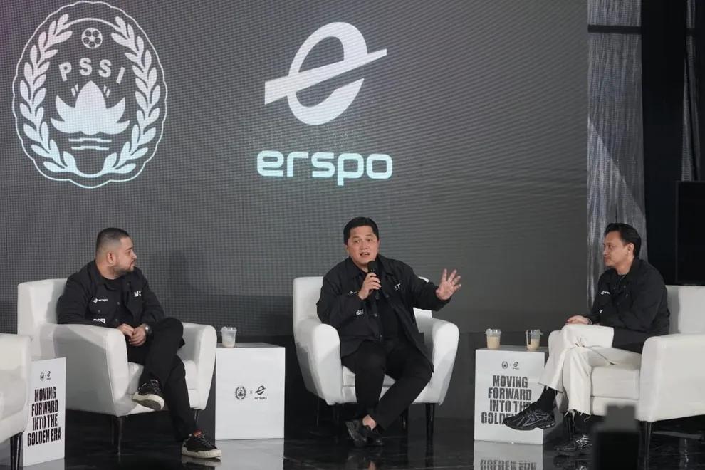 Founder Erigo Luncurkan ERSPO Sebagai Mitra Resmi Timnas PSSI