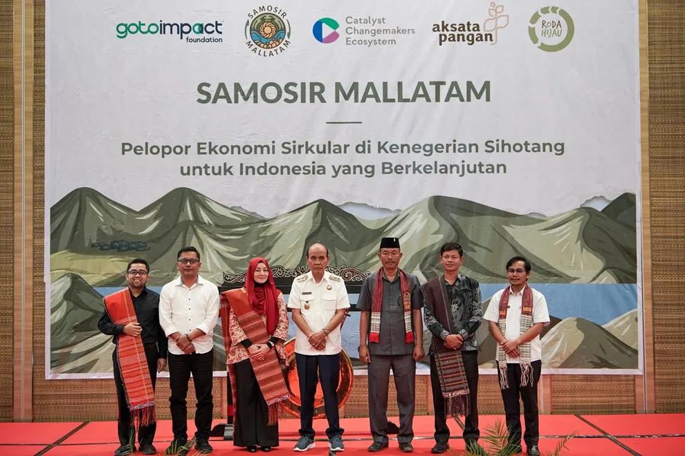 GoTo Luncurkan Proyek Samosir Mallatam di Sumatera Utara