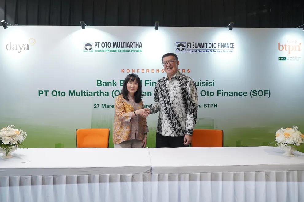 BTPN Akuisisi Multifinance OTO & SOF Dengan Nilai Rp6,55 Triliun
