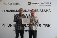 KB Bank Gandeng United Tractors untuk Kredit Alat Berat