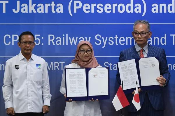 MRT Jakarta Teken Kontrak Senilai Rp4,2 T Dengan Perusahaan Jepang
